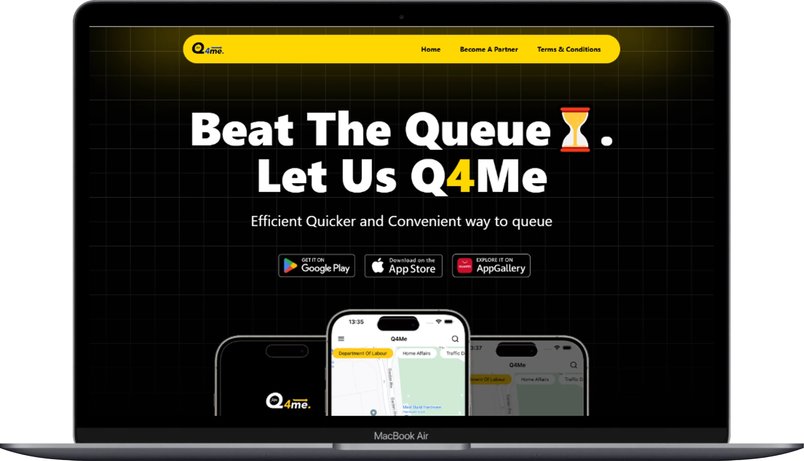 A queuing platform that allows users to request queuers to queue for them.